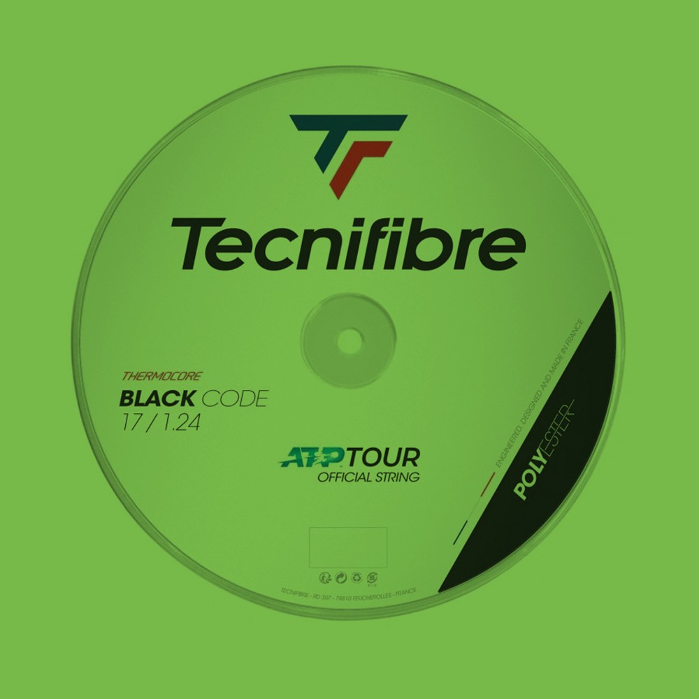 matassa bobina corda tennis 200 mt. Tecnifibre - Black Code