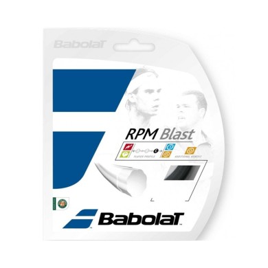 set bobina corda tennis 12 mt. Babolat - Rpm Blast