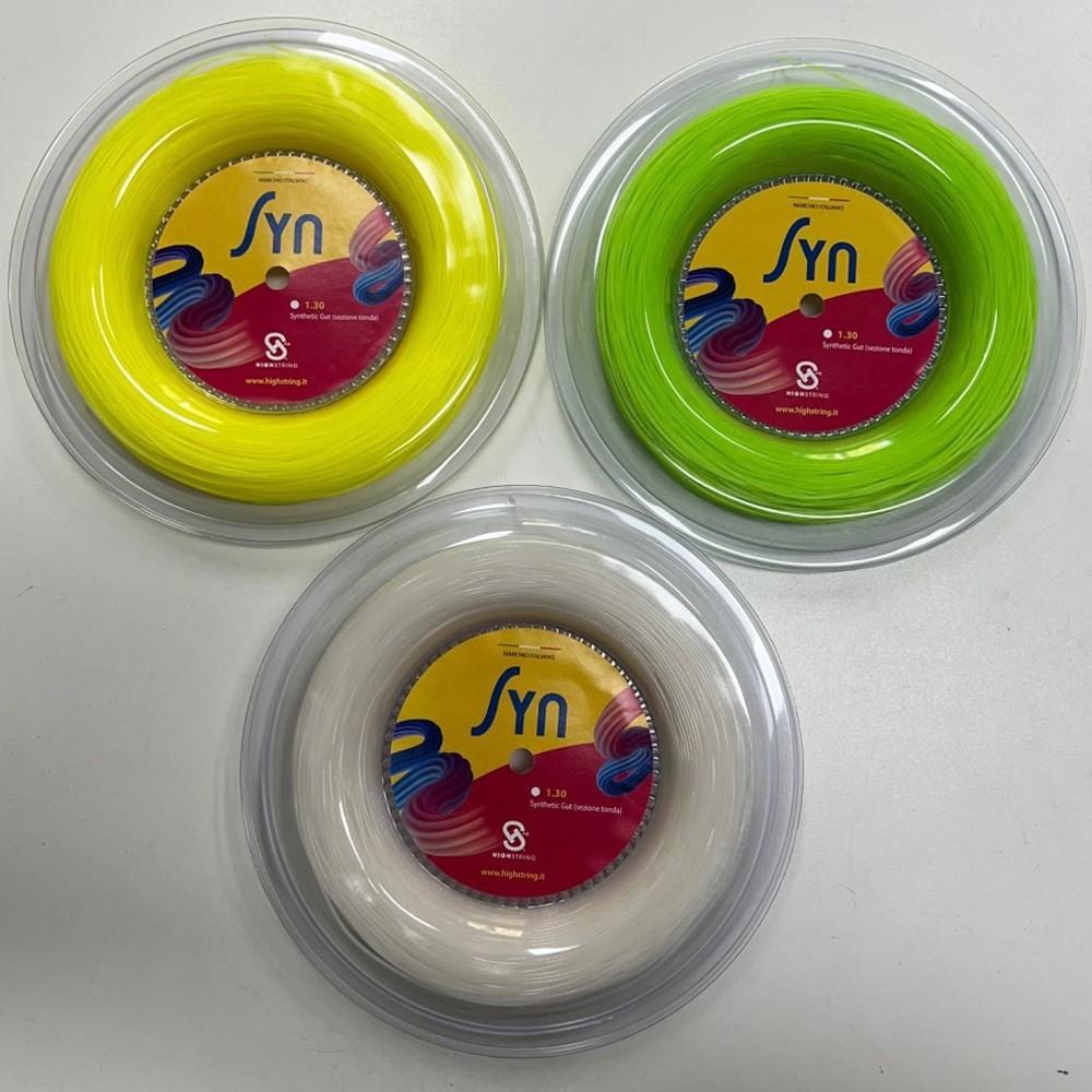 matassa bobina corda tennis 200 mt. HighString - Syn 12mt