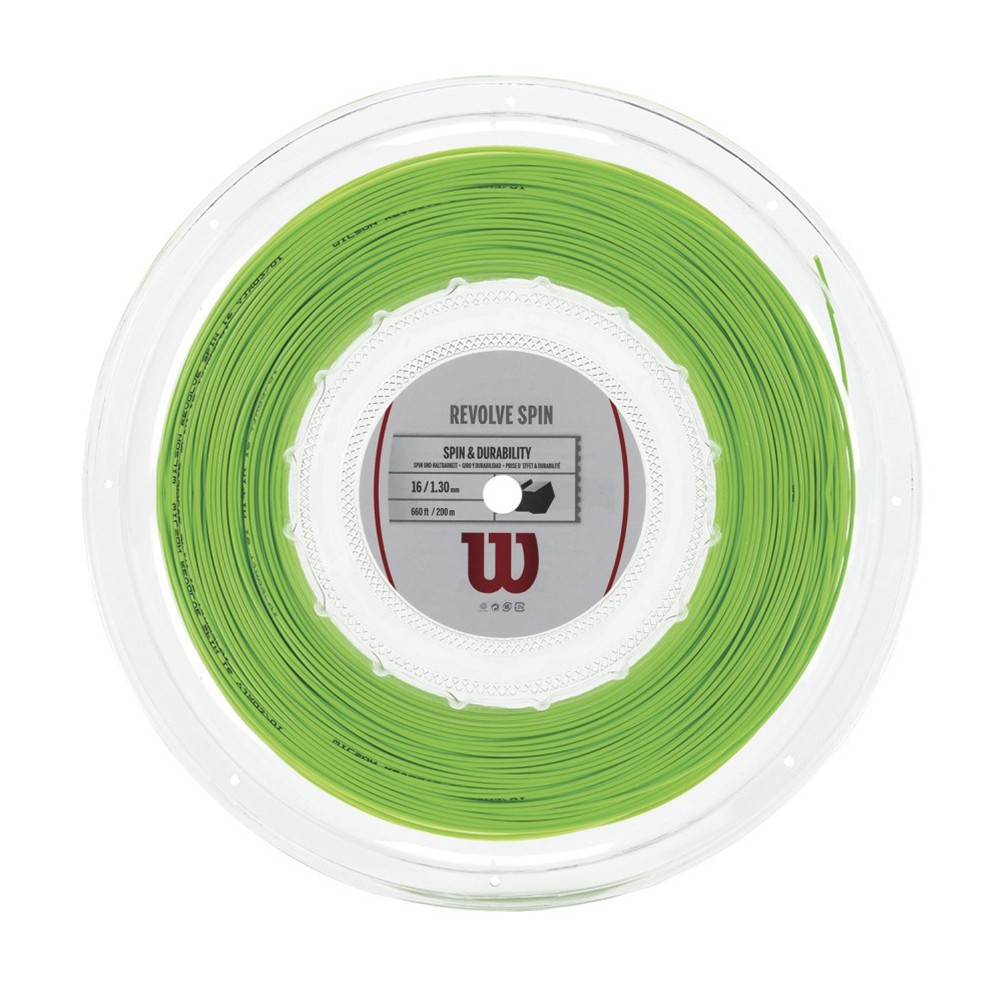 matassa bobina corda tennis 200 mt. Wilson - Revolve Spin