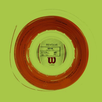 matassa bobina corda tennis 200 mt. Wilson - Revolve Orange