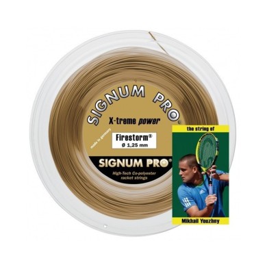 matassa bobina corda tennis 200 mt. Signum Pro - Firestorm