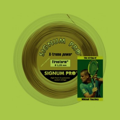 matassa bobina corda tennis 200 mt. Signum Pro - Firestorm